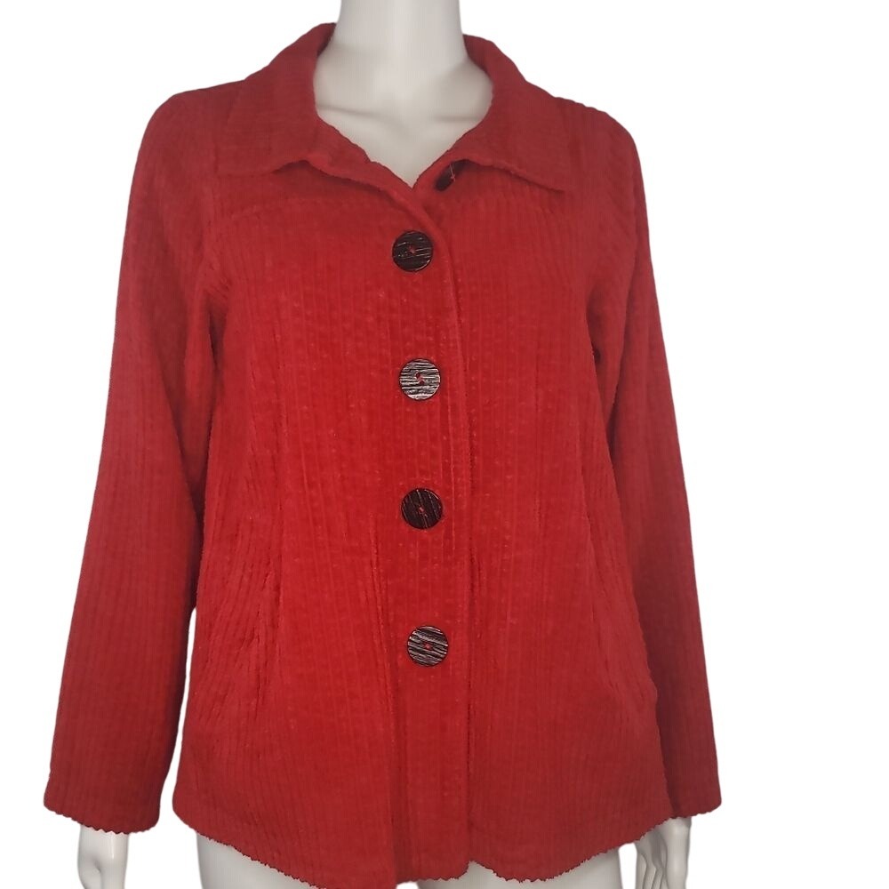 Phoenix Red Corduroy Jacket‎